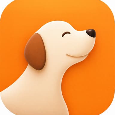 Nuzzo app icon — a dog snout